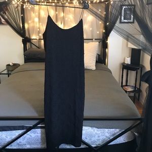 Sexy Lace LBD with thin satin straps